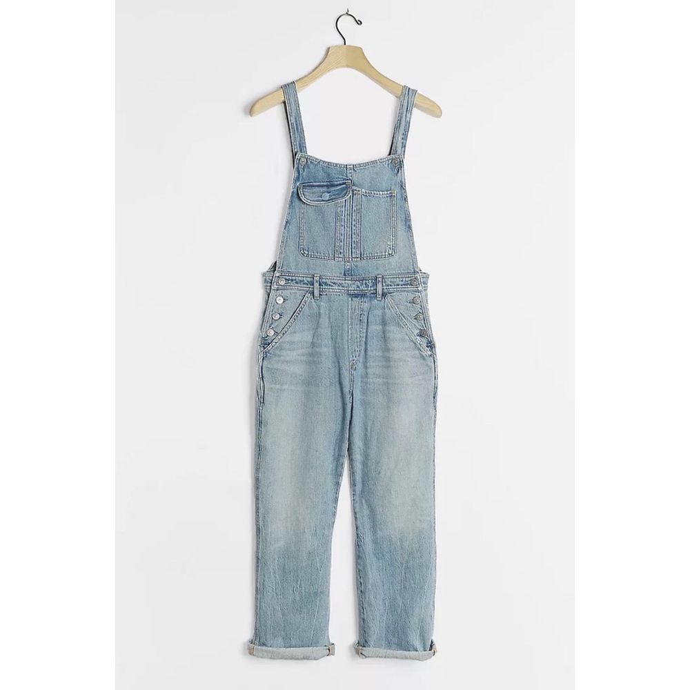 Anthropologie x Citizens of Humanity Jamie Organic Denim Overalls $378 Sz 14